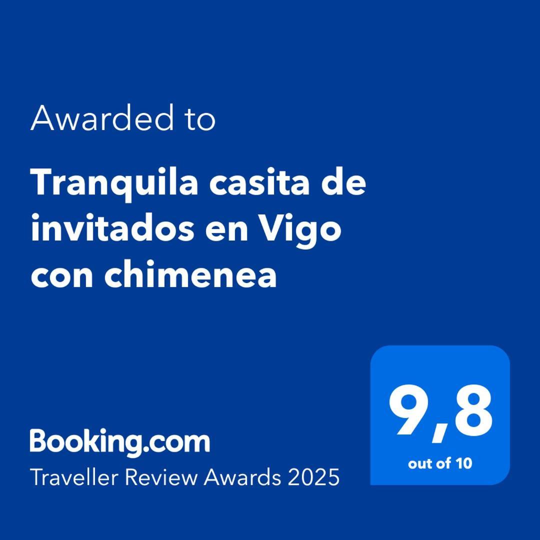 Tranquila casita de invitados en Vigo Exterior foto